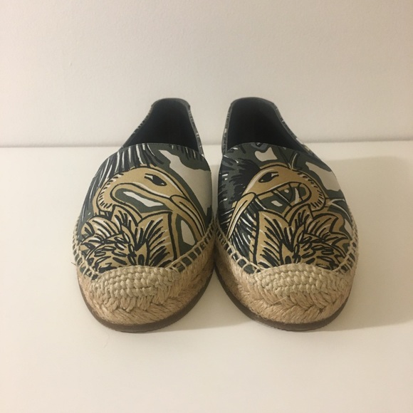 Burberry Floral Hodgeson Flo Flat Espadrilles - Picture 7 of 11